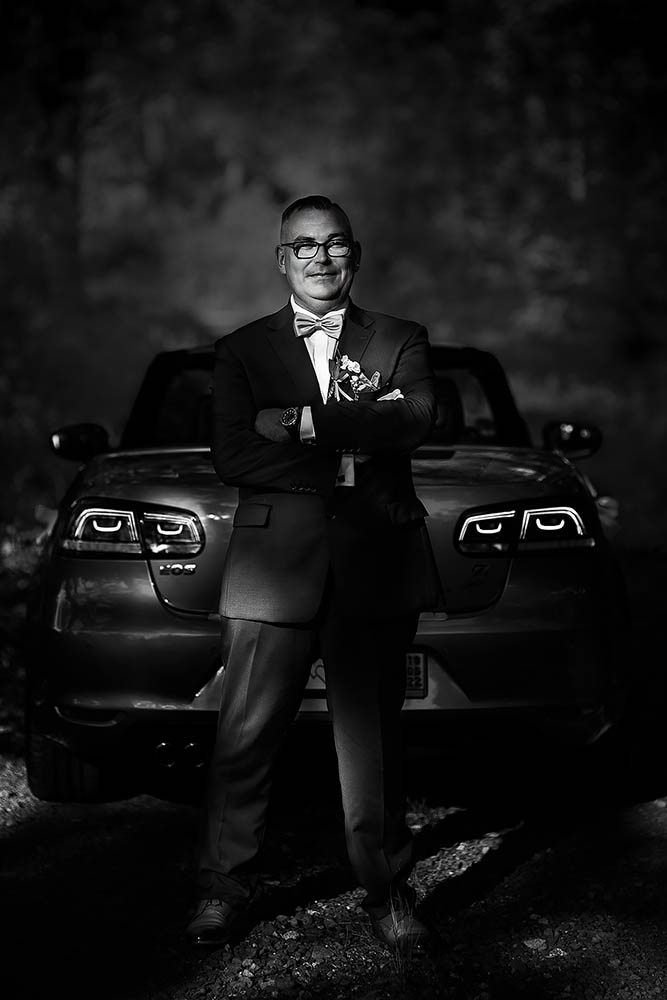 Portret biznesowy stomatologa w studio Kędzierzyn-Koźle